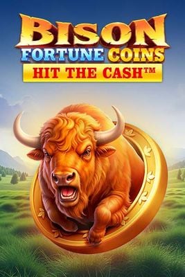 Screenshot des Spiels Bison Fortune auf Slotspalace, zeigt das Spielinterface und Symbole