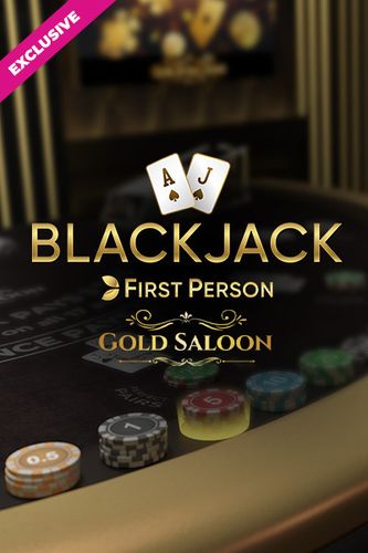 Gold Saloon First Person Blackjack
